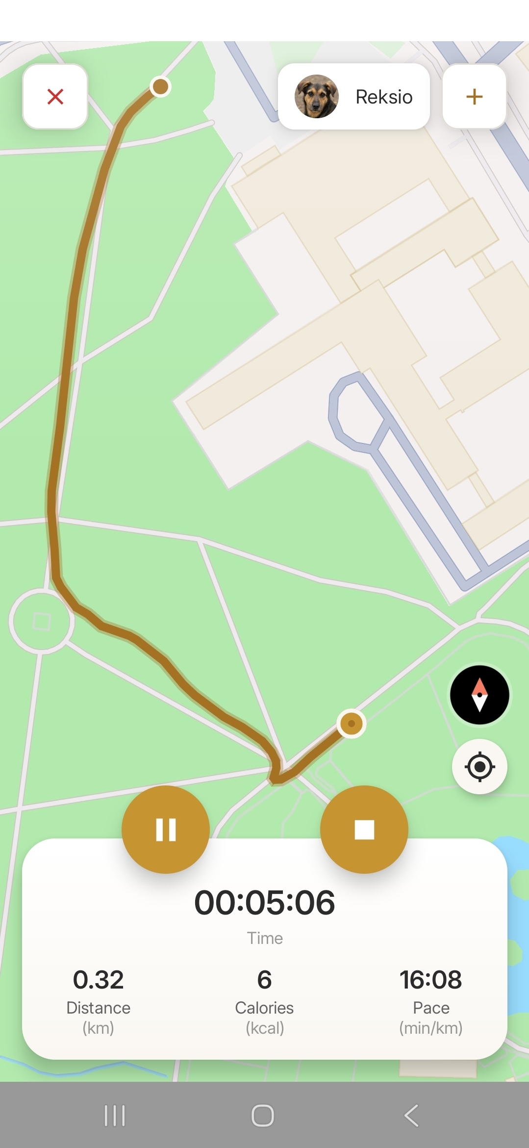 Live walk - Live map & route tracking